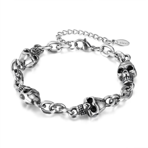 Fashion Bracelet Men's Hip Hop Trend Stainless Steel - Image 6