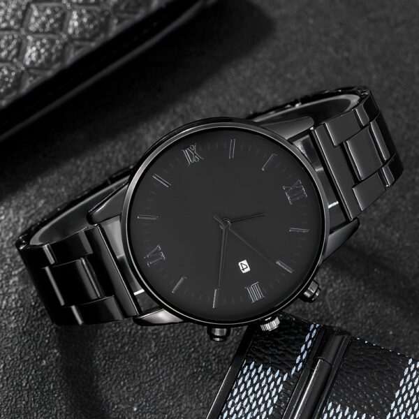 Men's Trendy Roman Digital Fashion Watch Suit - Image 6