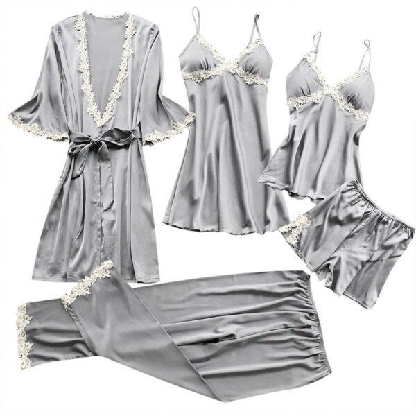 Sexy erotic lingerie women's bathrobe - Image 5