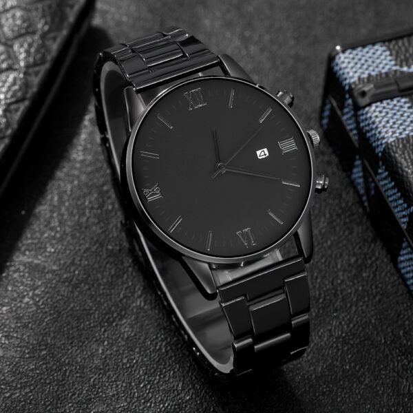 Men's Trendy Roman Digital Fashion Watch Suit - Image 4