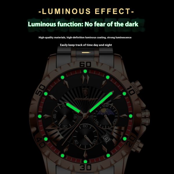 Men's Multifunctional Luminous Quartz Watch - Image 4