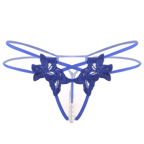 Erotic Lingerie Sexy Embroidered Women's Thong