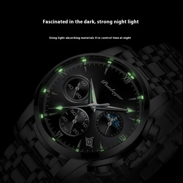 New Waterproof Luminous Multifunctional Men's Watch - Image 7