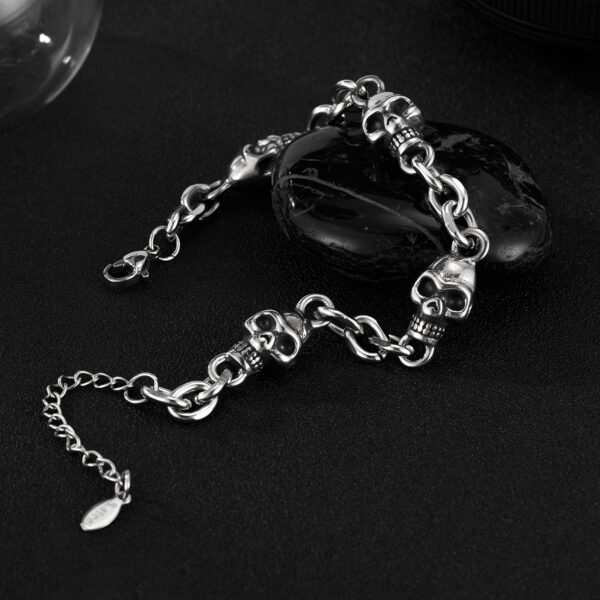 Fashion Bracelet Men's Hip Hop Trend Stainless Steel - Image 3