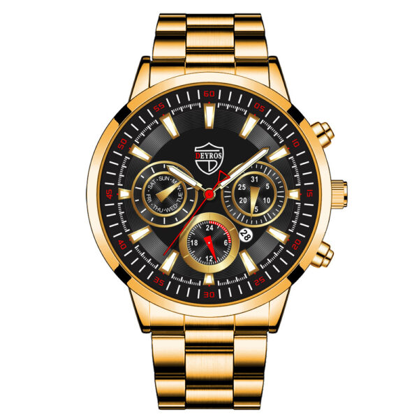 Fashion Men's Watch Fashion Luminous Calendar Watch Business Sports - Image 6