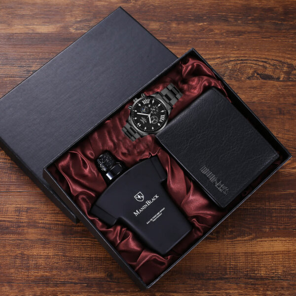 Gift Set Fashion Creative Gift Suit Wallet Belt Quartz Watch Perfume - Image 5