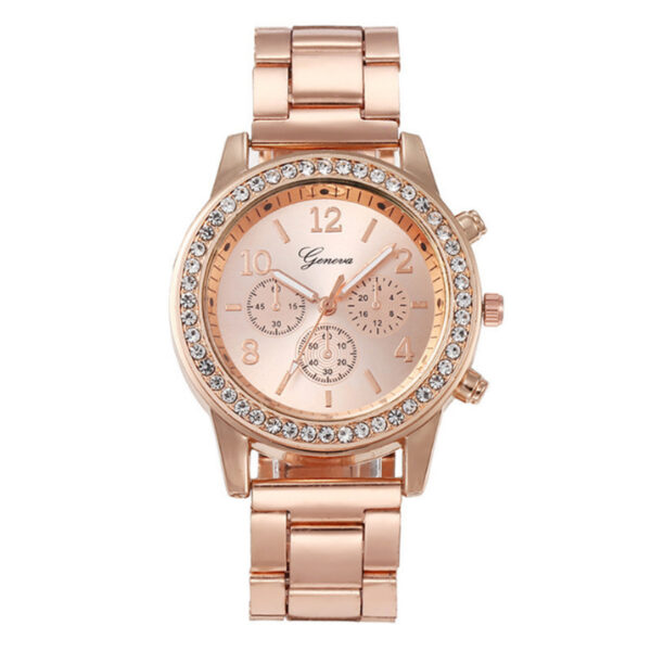 New Women's Watch Suit Quartz Diamond Watch - Image 6