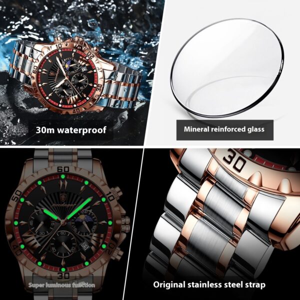 Men's Multifunctional Luminous Quartz Watch - Image 7