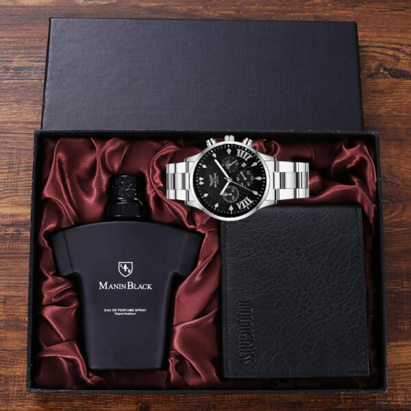 Gift Set Fashion Creative Gift Suit Wallet Belt Quartz Watch Perfume - Image 7