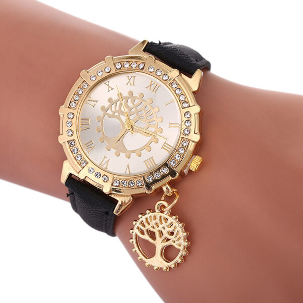 Tree Of Life Pattern Fashion Women's Watches - Image 3